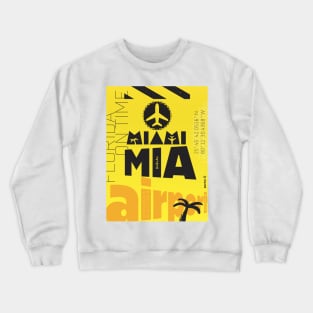 MIA Sunny beach Crewneck Sweatshirt